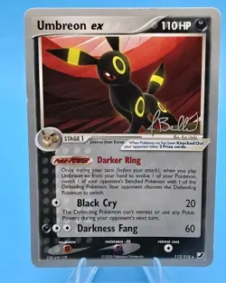 Umbreon ex 112/115 Jimmy Ballard World Championships 2006 Pokemon Card - Image 1