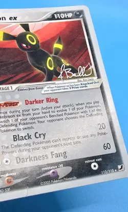 Umbreon ex 112/115 Jimmy Ballard World Championships 2006 Pokemon Card - Image 5