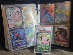 POKEMON JOURNEY TOGETHER COMPLETE MASTER SET EVERY CARD THE CLEFAIRY IS A PSA 9 - Image 1