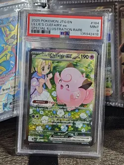 POKEMON JOURNEY TOGETHER COMPLETE MASTER SET EVERY CARD THE CLEFAIRY IS A PSA 9 - Image 2