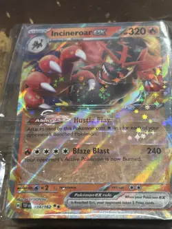 LOT OF (50 Pokemon TCG Incineroar ex 034/162 NM Black Star Promo Card - Image 1