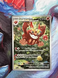 🔥Pokemon TCG Darmanitan Illustration Rare Card 098/086 Sv: Black Bolt🔥 - Image 1