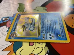 Vaporeon 12/64 No Symbol Misprint Error Holo Rare Jungle Pokemon Card LP - Image 2
