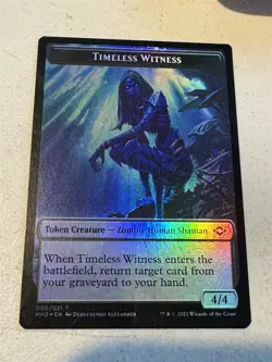 mtg foil token Timeless Witness // Squirrel, 005/011, Modern Horizons 2 unplayed - Image 1