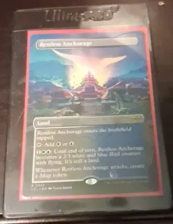 Restless Anchorage - Lost Caverns of Ixalan (Borderless) - MTG - Image 1