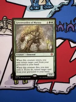 Greenwarden of Murasa x1 Mtg Lorwyn Eclipsed Commander - Image 1