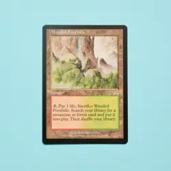 Wooded Foothills Onslaught Regular - MTG - NP - Image 1