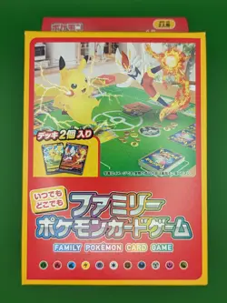Pokemon TCG Family Card Game Anytime Anywhere Deck Japanese New Sealed US SELLER - Image 1