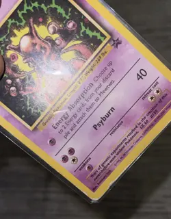 Pokemon Mewtwo Vintage 1999 WB Black Star Promo Card #14 Preowned - Image 4