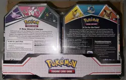 POKEMON NEW & FACTORY SEALED 2023 - FLAREON V & SYLVEON V - V HEROES TIN-2 PACK - Image 2