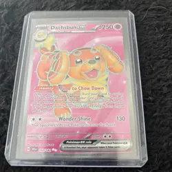 Dachsbun ex 160/142 Full Art Stellar Crown Pokemon #A - Image 1