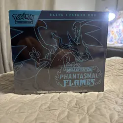 Pokemon TCG Mega Evolution Phantasmal Flames Elite Trainer Box - ETB - Sealed - Image 1