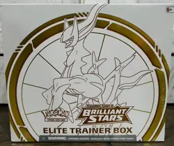 2022 NEW Pokemon Sword & Shield Brilliant Stars Elite Trainer Box ETB - Sealed - Image 1