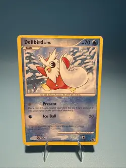 Delibird 36/106 Great Encounters Uncommon Normal Pokemon TCG HP - Image 1