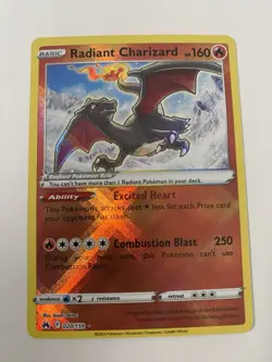 Radiant Charizard - 020/159 SWSH Crown Zenith Radiant Rare - NM - POKEMON TCG - Image 1