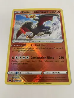 Radiant Charizard - 020/159 SWSH Crown Zenith Radiant Rare - NM - POKEMON TCG - Image 2