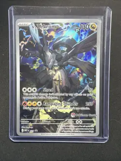 N's Zekrom Ascended Heroes Pokemon Center Stamped ETB promo #031 - Image 1
