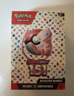 151 Booster Bundle Pokemon TCG Scarlet & Violet Factory Sealed - Image 1