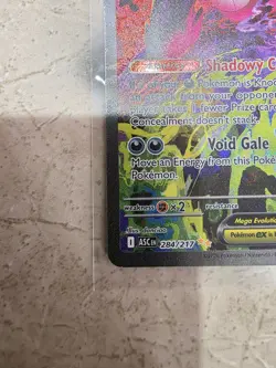 Mega Gengar ex 284/217 SIR Secret Rare Pokemon Ascended Heroes NM Pack Fresh - Image 5