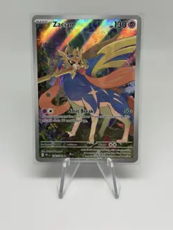 Zacian 100/094 ME02: Phantasmal Flames (PFL) Illustration Rare Pokemon NM - Image 1