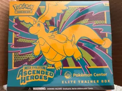 Pokemon Mega Evolution-Ascended Heroes Pokemon Center Elite Trainer Boxes (x2) - Image 1