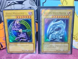 Dark Magician SDY-006/Blue-Eyes White Dragon SDK-001 UNLIMITED(BOTH DAMAGED) - Image 3