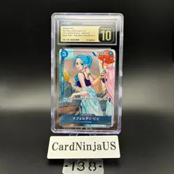 CGC PRISTINE 10 Nefeltari Vivi SR EB02-026 Promotion Pack Ex Vol. 3 ONE PIECE - Image 1