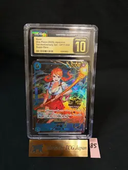 CGC PRISTINE 10 Nami OP11-054 SR One Piece 3rd Anniversary 2025 JP④ - Image 1