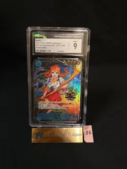 CGC MINT 9 Nami OP11-054 SR One Piece 3rd Anniversary 2025 JP - Image 1