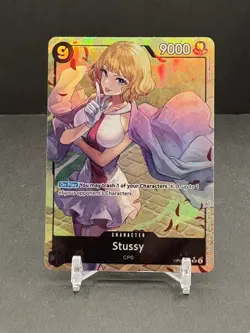 Stussy Parallel Super Rare - 500 Years in the Future #OP07-085 SR One Piece TCG - Image 1