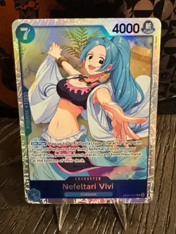 One Piece TCG Nefeltari Vivi EB04-025 The Azure Sea's Seven English - Image 1