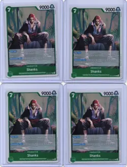 Shanks Foil OP14-027 The Azure Sea's Seven One Piece (Playset) English/NM - Image 1