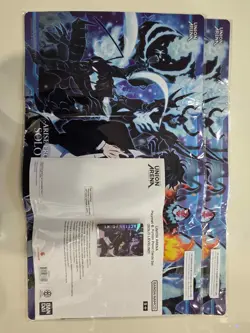 Union Arena Solo Leveling Playmat & Action Point Cards Set - Image 3