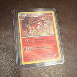 Pokemon Charizard Card 19/113 Stage 2 2013 Flame 160 HP 150 Attack English - Image 1