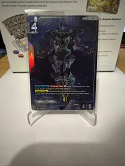 GFreD LR+ GD03-035 Steel Requiem Gundam TCG English NM Card Game Alternate Art - Image 1