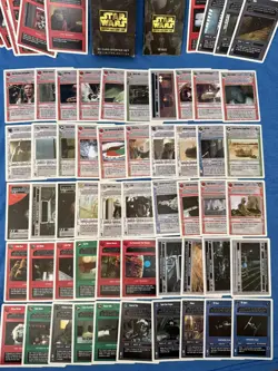 1995 Star Wars Customizable Card Game 60 Card Premier Starter Set w/ Han Solo - Image 1