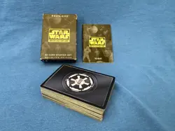 1995 Star Wars Customizable Card Game 60 Card Premier Starter Set w/ Han Solo - Image 2