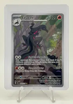 2026 Pokemon TCG Salazzle 224/217 Ascended Heroes Holo Illustration Rare Card NM - Image 1