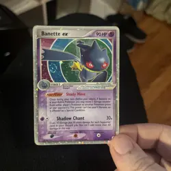 Pokemon TCG Banette EX Ultra Rare Holo Card 85/92 Legend Maker - Image 1