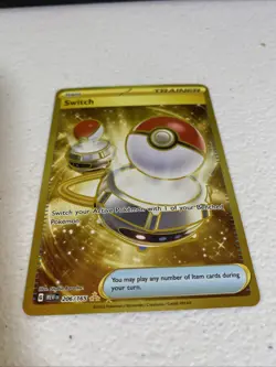 Pokemon TCG Switch Scarlet & Violet 151 Hyper Rare Card 206/165 Holo NM - Image 2