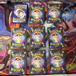 Pokemon Card Lot- Illustration Rare And Vmaxs Trainer - Image 5