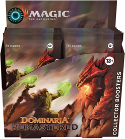 Magic: The Gathering Dominaria Remastered Collector Booster Box 12 Count pack - Image 2