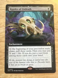 Ripples of Undeath (Extended Art) R Modern Horizons 3 455 NM - Image 1