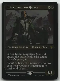 Jirina, Dauntless General (Foil Etched) foil R March of the Machine: The Afterma - Image 1