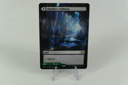 MTG Darkbore Pathway Slitherbore Pathway Borderless - Kaldheim #292 - Image 1