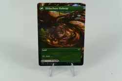 MTG Darkbore Pathway Slitherbore Pathway Borderless - Kaldheim #292 - Image 2