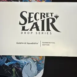 MTG Secret Lair - Goblin & Squabblin' - Foil New And Sealed - Image 4
