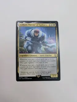 MTG - Ardbert, Warrior of Darkness - Final Fantasy Commander NM/M Condition - Image 1
