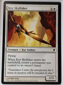 Kor Skyfisher - Zendikar - Magic the Gathering MTG Nice! - Image 1