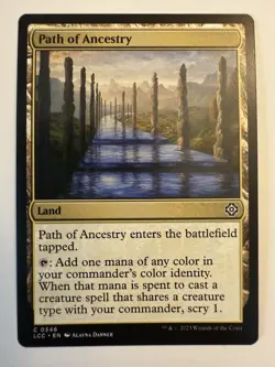 Path of Ancestry NM MTG The Lost Caverns of Ixalan LCI LCC Magic - Image 1